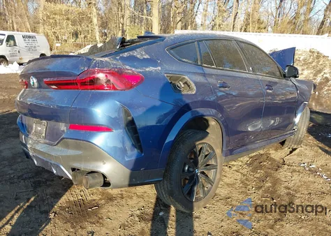 2022 BMW X6 xDrive40I from USA, damaged, VIN 5UXCY6C02N9J92799